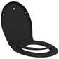 Family Toilet Seat with Child Seat Quick Release Duroplast