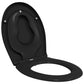 Family Toilet Seat with Child Seat Quick Release Duroplast