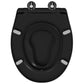Family Toilet Seat with Child Seat Quick Release Duroplast