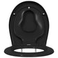Family Toilet Seat with Child Seat Quick Release Duroplast