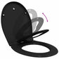 Family Toilet Seat with Child Seat Quick Release Duroplast