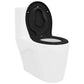 Family Toilet Seat with Child Seat Quick Release Duroplast