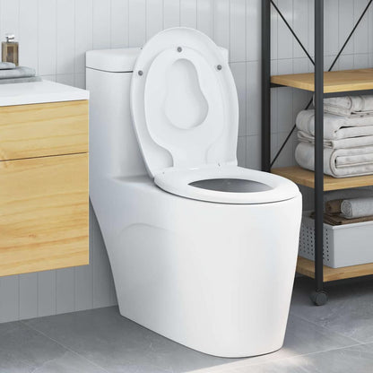 Family Toilet Seat with Child Seat Quick Release Duroplast