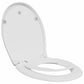 Family Toilet Seat with Child Seat Quick Release Duroplast