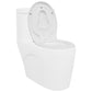 Family Toilet Seat with Child Seat Quick Release Duroplast