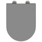 Quick Release Toilet Seat with Soft Close Duroplast Grey