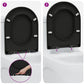 Quick Release Toilet Seat with Soft Close Duroplast Black