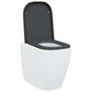 Quick Release Toilet Seat with Soft Close Duroplast Anthracite