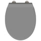Quick Release Toilet Seat with Soft Close Duroplast Grey