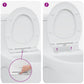 Quick Release Toilet Seat with Soft Close Duroplast White