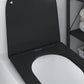 Quick Release Toilet Seat with Soft Close - Duroplast, Black