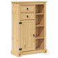 Bathroom Furniture Set Honey Solid pine wood, engineered wood, metal