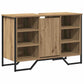 Bathroom Sink Cabinet Artisan Oak 36in x 14in x 23.6in Engineered Wood