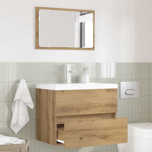 Bathroom Furniture Set 2 pcs Artisan Oak 57 x 37 x 45 cm