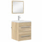 Bathroom Cabinet 16.1" x 15.2" x 18.9" Engineered wood