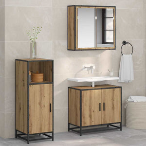 Bathroom Cabinet artisan oak 35 x 37.5 x 100 cm Engineered wood