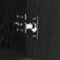 Bathroom Cabinet Black oak 35 x 37.5 x 100 cm Engineered wood