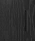 Bathroom Cabinet Black oak 35 x 37.5 x 100 cm Engineered wood