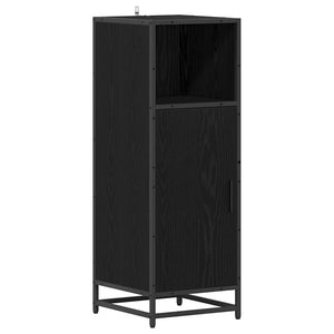 Bathroom Cabinet Black oak 35 x 37.5 x 100 cm Engineered wood