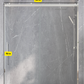 Standard Shower Sliding Glass Door - Chrome