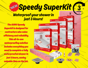 Speedy Superkit for Square Drains