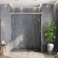 Standard Shower Sliding Glass Door - Chrome