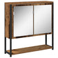 Bathroom Sink Cabinet Set of 3 Old Wood Solid Reclaimed Wood