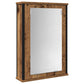 2 Piece Bathroom Furniture Set Old Wood Engineered Wood