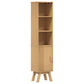Bathroom Cabinet Brown 35x30x159 cm Solid Pine wood