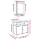 2 Piece Bathroom Furniture Set Old Wood Engineered Wood