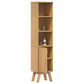 Bathroom Cabinet Brown 35x30x159 cm Solid Pine wood