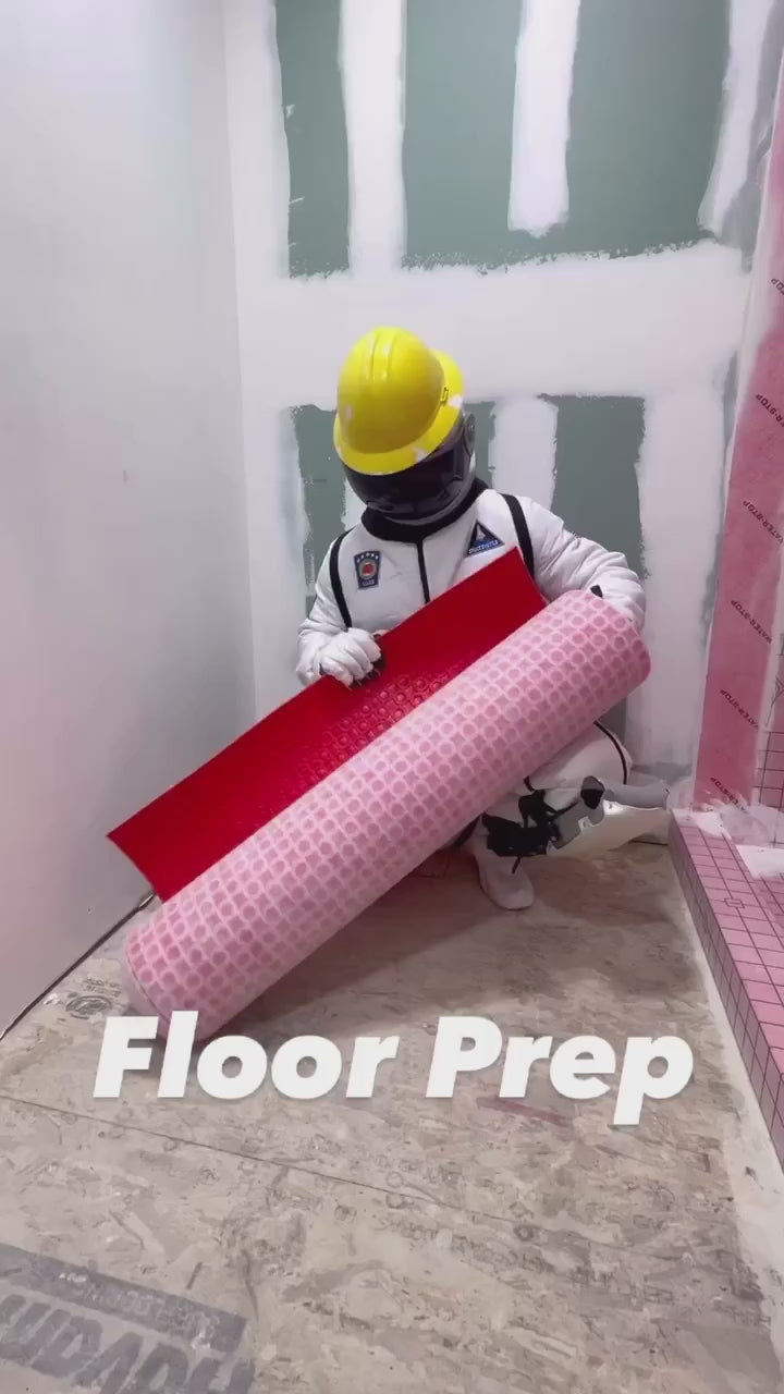 GURU G-FLEX UNCOUPLING MEMBRANE: Heavy Duty Waterproofing and