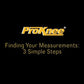 Proknee Model 0714 Standard Kneepad  w/ 1" Inserts - Regular Straps