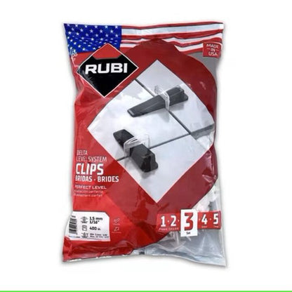 Rubi Tools Delta Leveling Clips, 200 Pieces