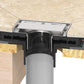 GURU SQUARE DRAIN CONNECTOR KIT ABS