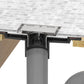 GURU SQUARE DRAIN CONNECTOR KIT ABS