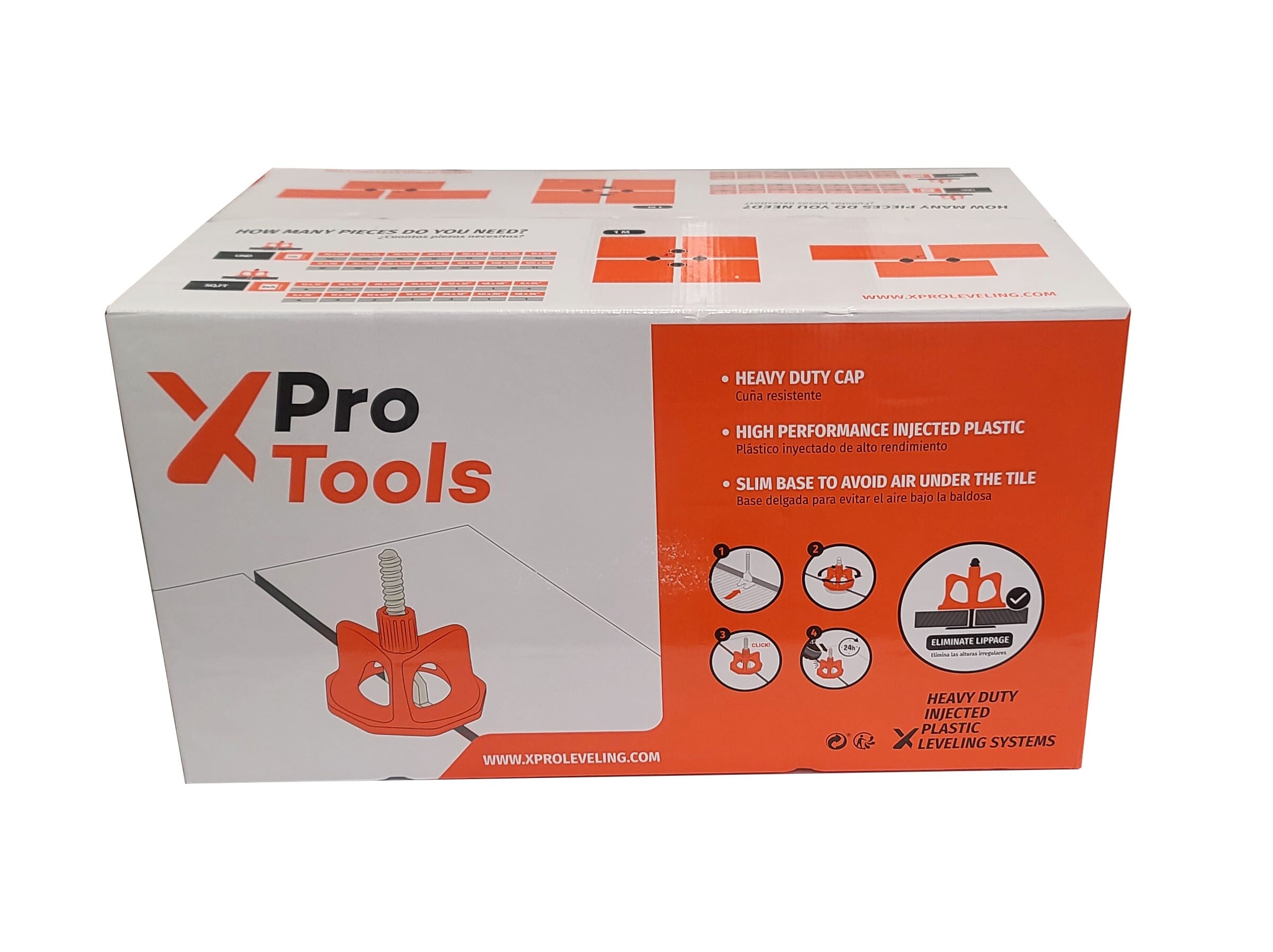 XPRO Leveling Spacers Spins for Tile Installation | PlaceForPros